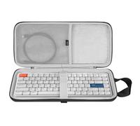 GEEKRIA Ultra Slim Keyboards Carrying Case, Compatible with Logitech MX Mechanical Mini, MelGeek O2, Flow Lite 84 / LOFREE Flow84, IQUNIX MQ80, 84 Keys Hard Shell Travel Bag (Dark Grey)