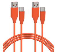 GEEKRIA USB Headphones Fast Charger Cable Compatible with Sony WF-C710N, WF-1000XM6, WH-1000XM6/1000XM5/ 1000XM4/ XB920N/XB910N, USB Replacement Power Cord (4 ft/120 cm 2Pack)