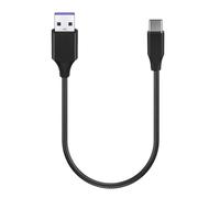 GEEKRIA USB Headphones Short Charger Cable Compatible with Edifier LolliClip AI, ES850NB, Hecate G2, W820NB Plus, WH950NB/ 700NB, W830NB, USB Replacement Power Charging Cord (1ft/30cm)
