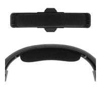Geekria Velour Headband Pad Compatible with Astro A50 Gen 4 Headphones, Headphones Replacement Band Repair Part (Black)