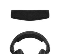 Geekria Velour Headband Pad Compatible with Sennheiser HD 598/ 598SE/ 598CS/ 595/569/ 559/558/ 555/518/ 515, Game ONE, PC360, PC373D Headphones, Replacement Band Repair Part (Black)