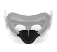 Geekria VR Anti-Leakage Nose Pad Compatible with Meta Q3S Original Headset, Silicone Light-Blocking Nose Pad, VR Headset Soft Nose Guard, Blackout Cover Cushion (1 Pcs, Black)