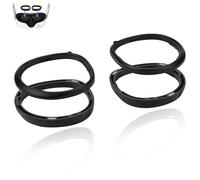 Geekria VR Glasses Spacer Compatible with Meta Quest 3S, Magnetic Frame Lens Insert, Protector Anti-Scratches Ring, Prevent Scratches Between Glasses and VR Lens (Black)