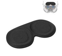 GEEKRIA VR Lens Protective Cover Compatible with Apple Vision Pro and Meta Quest 3, EVA Dust-Proof & Anti-Scratch Protector, VR Headset Accessories (Black, 2 Pcs)