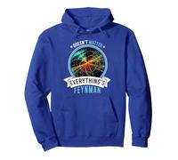 Geeks Physics Science Men's Women's Saying Feynman Nerd Saying Pullover Hoodie, Adult Unisex, Royal Blue, S