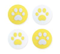 GeekShare 4PCS Silicone Cat Claw Joy Con Thumb Grip Set Joystick Caps Switch and Switch Lite Cover Analog Thumb Stick Grips（Cat Paw 09）