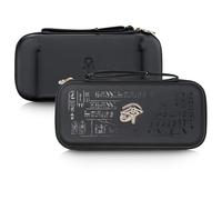 GeekShare Carrying Case for Switch 2, Ultra Slim Protective Travel Bag with 12 Game Card Slots, Soft Inner Lining, Recessed Grip Design, Portable Storage Pouch for Switch 2 Console - Mysterious Land