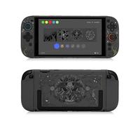 GeekShare Hard Protective Case Compatible with Switch 2, Black Switch 2 Dockable Protective Cover, Anti-Scratch and Shock-Absorption Design Cover Skin - Cthulhu