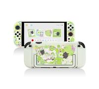 GeekShare Hard Protective Case Compatible with Switch 2, Kawaii Cartoon Switch 2 Dockable Protective Cover, Anti-Scratch and Shock-Absorption Design Cover Skin - Lucky Memo