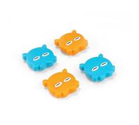 GeekShare Joystick Thumb Grip Caps 4PCS Silicone Joystick Cover Cute Octopus Shaped Thumbstick Caps Compatible with Nintendo Switch/OLED/Switch Lite - Sleepy Octopus