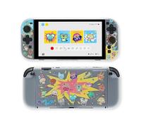 GeekShare Protective Shell Compatible with Switch 2, Kawaii Cartoon Dockable Case Compatible with Switch 2, Anti-Scratch and Shock-Absorption Design Cover Skin - LAFI Legion