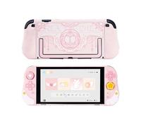 GeekShare silicone Protective Case Compatible with Switch 2, Anti-Scratch Switch 2 Cover, Separable Soft Silicone Protective Shell for Joystick with 2 Thumb Grip Caps- Star Wings