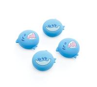 GeekShare Switch 2 Silicone Thumb Grip Caps, Joystick Anti-slip Cover Caps Compatible with Switch 2025,4pcs - Cute Shark