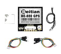 Geekstory BE-880 GPS Receiver Module with Flash HMC5883L Compass 10th Chip GPS Antenna TTL Level 38400bps for Arduino Aircraft Pixhawk APM Flight Controller