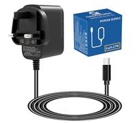 Geekworm GaN PD 27W 5.1V/5A USB-C Power Adapter UK Plug for Raspberry Pi 5