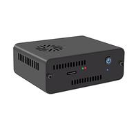 Geekworm NASPi V2.0 2.5 inch SATA HDD/SSD NAS Storage Kit for Raspberry Pi 4 Model B Black