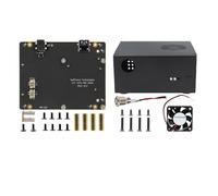 Geekworm Raspberry Pi 4 SATA X825 V2.0 2.5 inch SATA HDD/SSD Storage Expansion Board+X825-C8 Metal Case | UASP Supported | Compatible with Raspberry Pi 4 2GB/4GB/8GB(Not included)