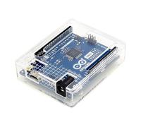 Geekworm UNO R3 Case | Protective Enclosure ABS Computer Box for Arduino UNO R3/UNO WiFi REV2/UNO REV3- Transparent