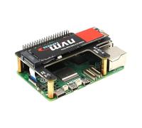 Geekworm X1015 PCIe to M.2 HAT Key-M NVMe SSD Shield for Raspberry Pi 5 Support M.2 2230/2242/2260/2280 SSD