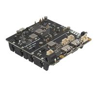 Geekworm X1202 4-Cell 18650 UPS Expansion Board for Raspberry Pi 5 | Wide 6-18V Input, Max 5.1V 5A, Power Management, Auto Power On, Safe Shutdown, Power Loss Detection, Batteries NOT Included