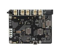 Geekworm X1203 5V UPS Shield for Raspberry Pi 5| Max 5.1V 5A Output|Wide 6-18V Input|Auto Power On|Safe Shutdown|Power Loss Detection
