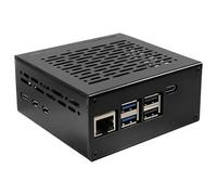 Geekworm X1207-C1 Metal Case for Raspberry Pi 5 and X1207/ X1208 UPS Shield | Wall-Mountable,Extended Internal Space