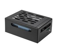 Geekworm X306-C1 Metal Case Compatible with Raspberry Pi Zero 2W and X306 V1.3 UPS (Not Support V1.1)