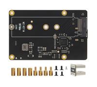 Geekworm X872 V2.0 USB 3.0 to M.2 NVMe SSD Storage Expansion Board for Raspberry Pi 4 Model B (Not Include Pi 4 and SSD)