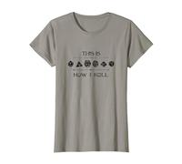 Geeky Dice | Vintage Board Game T-Shirt, Women, Slate Grey, X-Small