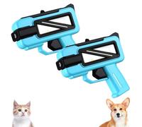 Geelin 2 Pack Squirt Spray for Cats Dogs Training Squirt Gun for Cats Deterrent Water Spray Pistols for Dogs Pets Training(Blue Black)