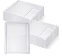 Geelin 40 Pcs 9 Inch Disposable Paint Tray Liner Heavy Duty Plastic Household Paint Pan Trays