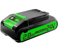 Geelink 24V G24b2 battery Replacement for Greenworks 24V Batteries | Compatible with Greenworks G24B2 G24B4 29842 29852 Cordless Tools 20352 22232 2508302（Real Capacity）