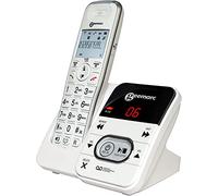 Geemarc Amplidect 295 - Amplified Cordless Home Telephone with Answering Machine and Extra Large Buttons for Seniors - Low to Medium Hearing Loss - Hearing Aid Compatible - UK Version