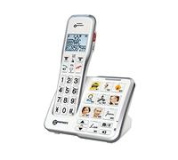 Geemarc AMPLIDECT 595 PHOTO cordless seniors phone answering machine, Foto-Tasten Beleuchtetes D