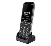 Geemarc Amplified Clamshell Mobile Phone with Large Keys, SOS Function and One-touch Memory Buttons - Bluetooth (CL8600)