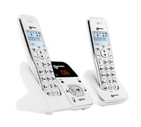 Geemarc Senior landline telephone AmpliDect 2951 Wireless Dual Handset, White