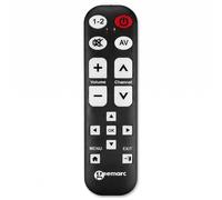 Geemarc Universal Remote Control for TV / Box with Navigation Arrows