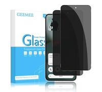 GEEMEE 2 Pieces Privacy Tempered Glass for Nothing Phone 3, Privacy Screen Protector, 9H Hardness Anti-Scratch Bubble Free Anti-Spy Screen Protector