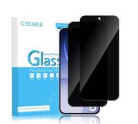 GEEMEE For OPPO Reno 15F 5G/Reno 15 FS 5G for Tempered Glass Privacy Screen Protector, 9H Hardness Bubble-Free Anti-Spy Privacy Screen Protector, Privacy Tempered Glass Screen Protector, Pack of 2