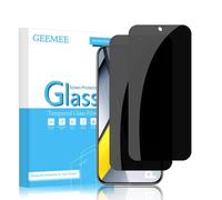 GEEMEE Pack of 2 Privacy Screen Protectors for Xiaomi Poco F8 Pro for Tempered Glass, 9H Hardness Privacy Bubble-Free Anti Spy Privacy Film, 30° Privacy Tempered Glass, Bubble-Free Screen Protector