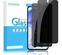 GEEMEE Privacy Tempered Glass for Samsung Galaxy A55 5G, Privacy Screen Protector, 2 Pieces 9H Hardness Anti-Scratch Bubble Free Anti-Spy Screen Protector