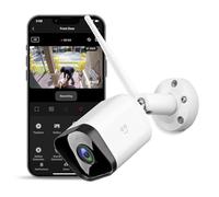 Geeni Hawk 3 HD 1080p Outdoor Security Camera, IP66 Weatherproof WiFi Surveillance with Night Vision, 2-Way Audio, and Motion Detection - Works with Alexa and Google Home, No Hub Required