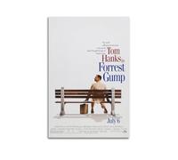 GEENUM Forrest Gump Movie Poster Vintage Art Cover Room Decor Aesthetic for Bedroom Living Room Walls Aesthetic Poster 12x18inch(30x45cm) Unframe-style