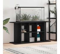 GeenYuu Aquarium Stand, Black Oak, Wood Material, 120 x 40 x 60 cm, Sturdy Base Cabinet with Storage for Fish Tanks and Terrarium, Space-Saving Furniture Base for Living Room, Office