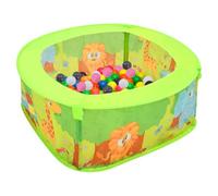 GeenYuu Ball Pit with 300 Colourful Balls 75 x 75 x 32 cm Foldable Washable with Soft Cover for Children's Room Indoor Outdoor Play Tent Ball Pool for Baby Toddler Boys Girls