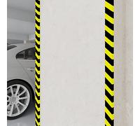 GeenYuu Edge Protectors Pack of 2 Yellow Black 6 x 2 x 101.5 cm PU Self-Adhesive for Flat Edges Protection Walls Pillars Parking Garage Warehouse Reduce Risk of Injury