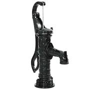 GeenYuu Hand Pump Cast Iron Manual Hand Pump 66 x 45 x 16 cm with 38 mm Internal Thread for Fountain Garden Cistern Domestic Water Works for Water Delivery from Deep Well and Rainwater