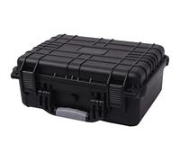 GeenYuu Hazardous Goods Case, Black, 40.6 x 33 x 17.4 cm, Shockproof and Waterproof with O-Ring, Padded for Camera, Lens, Accessories, Ideal for Travel, Outdoor, Hiking