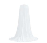 GeenYuu Mosquito Net for Bed 156 Mesh White Polyester 3 Pieces A-Frame for Double Bed Single Bed Camping Outdoor Summer Bedroom