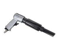 GeenYuu Pneumatic Needle Scaler Pneumatic with 19 Steel Needles, 3000 Beats Per Minute, 6.3 Bar Operating Pressure, 1.95 kg Weight, Ideal for Renovation, Concrete, Stone, Masonry, Construction Site